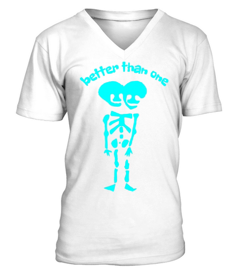 Two Heads Are Better Than One V-Neck T-shirt