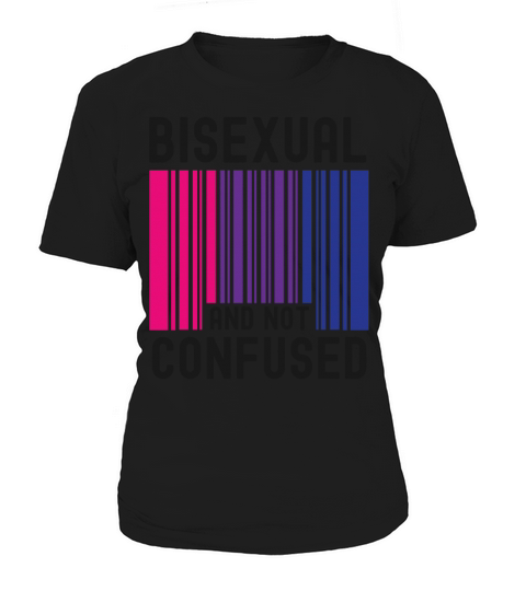 Bisexual Bi Pride Flag Bar Code Women's T-Shirt