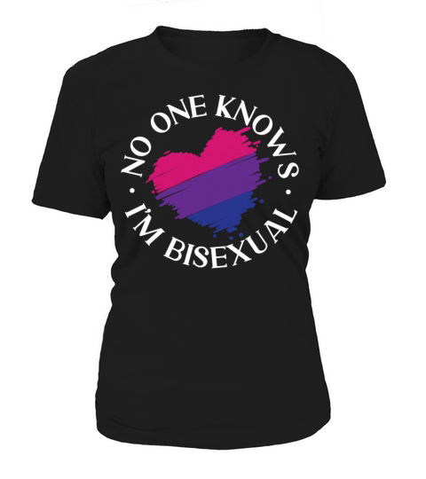 Bisexual Bi Pride Flag No One Women's T-Shirt