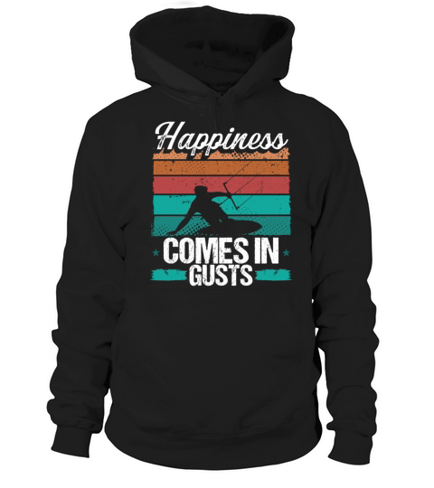 Kiteboarding Vintage Windsurfing Windsurfer Retro Hoodie Unisex