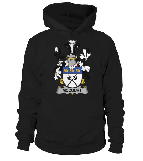 McCourt Family Crest Irish Family Crests II Hoodie Unisex