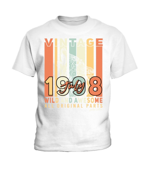 Best Birth Month July 1998 Kids T-Shirt