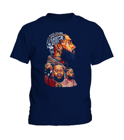 Nipsey Hussle Crenshaw and Slauson Hip hop shirt Kids T-Shirt