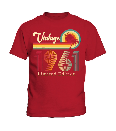 vintage limited edition 1961 Kids T-Shirt