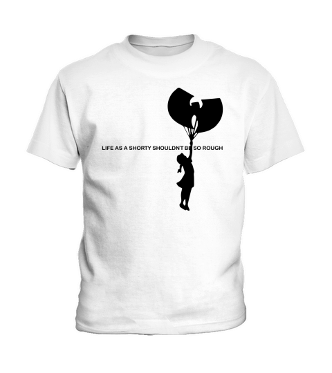 Wu-Tang Clan C.R.E.A.M. life as a shorty shouldn’t be so rough shirt Kids T-Shirt