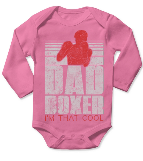 Boxers Knockout Ring Fighting Long Sleeve Baby One-Piece