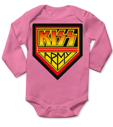KISS Army Long Sleeve Baby One-Piece