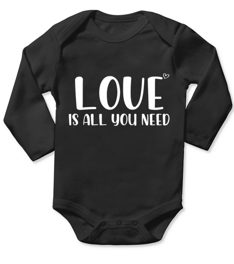 Love is all you need Long Sleeve Baby One-Piece