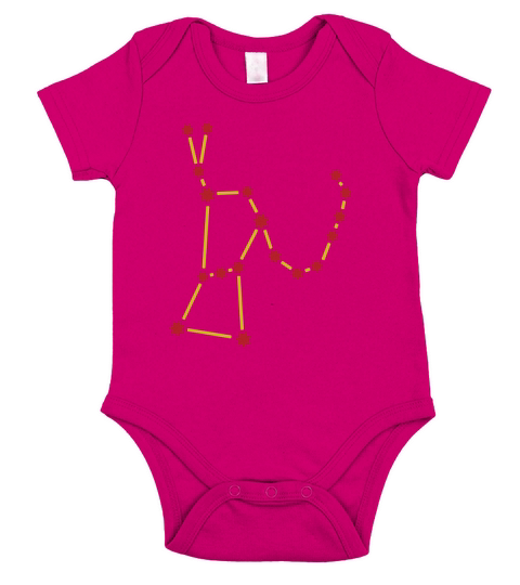 astronomy orion 2 Short Sleeve Baby One-Piece