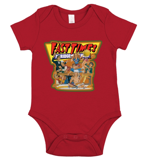 Fast Times at Ridgemont High Short Sleeve Baby One-Piece
