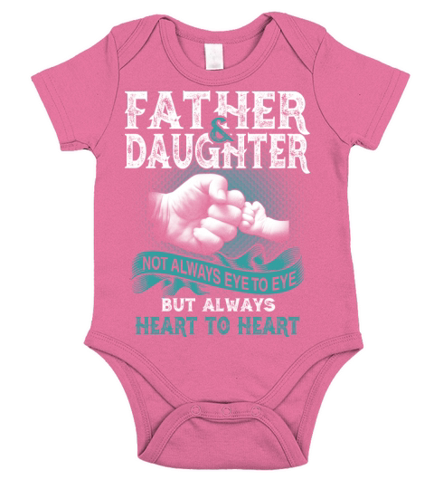 FATHER AND DAUGHTER ! Short Sleeve Baby One-Piece