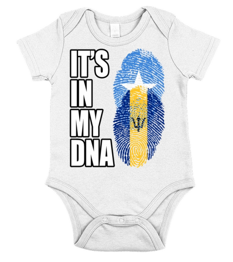Somali And Barbadian Vintage Heritage DNA Flag Short Sleeve Baby One-Piece