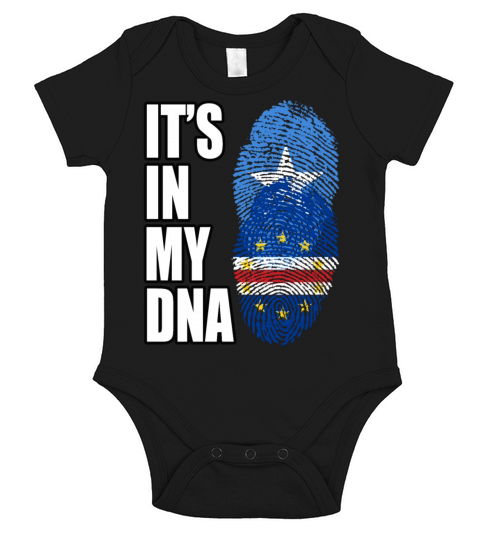 Somali And Cabo Verdean Vintage Heritage DNA Flag Short Sleeve Baby One-Piece