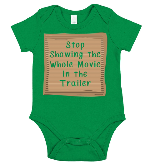 Stop showing the whole Movie in the Trailer Short Sleeve Baby One-Piece
