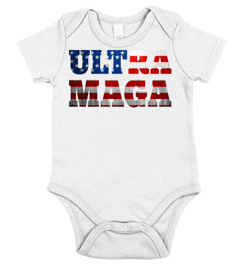 Ultra Maga Short Sleeve Baby One-Piece