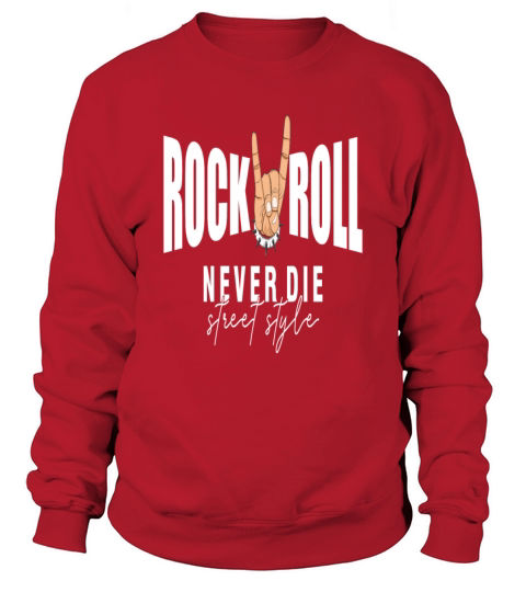 Musician Rockn Roll Guitar Hard Rock Sweatshirt Unisex
