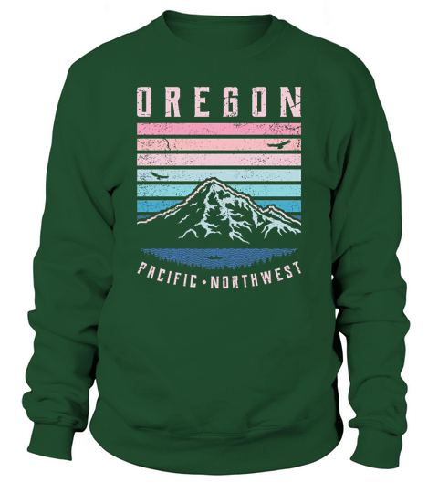 Oregon Retro Portland Northwest Vintage Sweatshirt Unisex