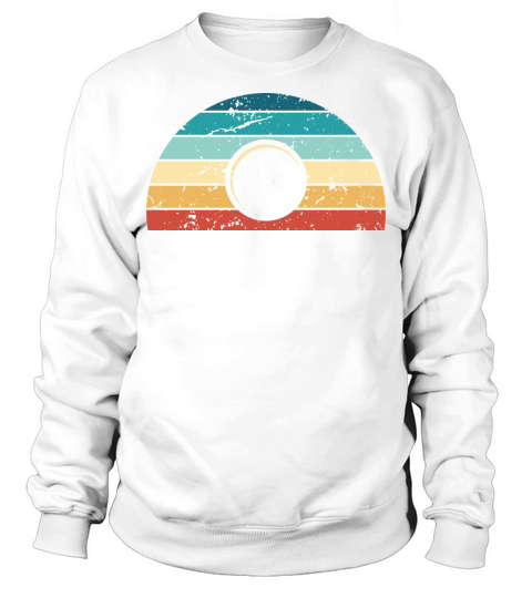 Retro Dodgeball Sunset Vintage sports Sunrise Sweatshirt Unisex