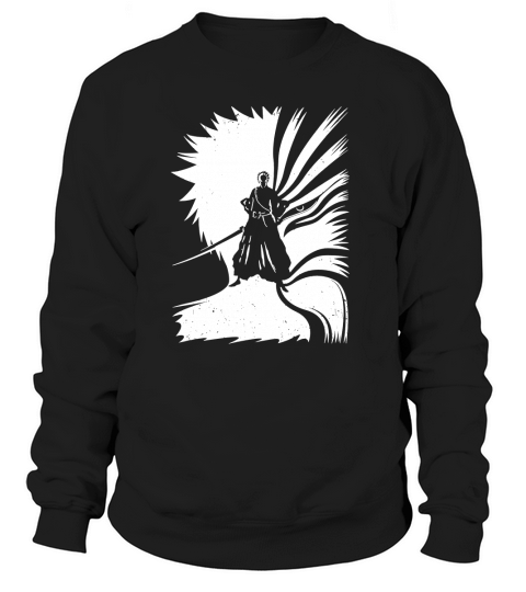Shinigami Hollow Face Covering  Kurosaki Ichigo Bleach Kurosaki Ichigo Sweatshirt Unisex