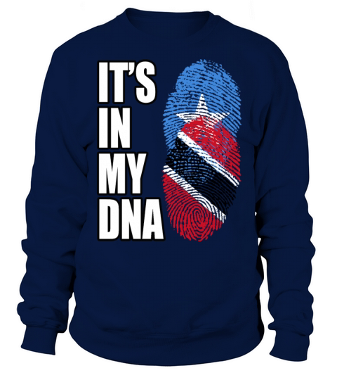 Somali And Trinidad Tobago Vintage Heritage DNA Fl Sweatshirt Unisex