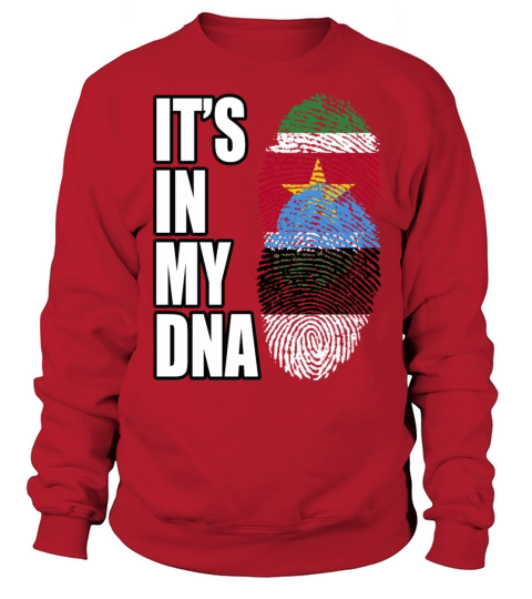 Surinamese And Estonian Vintage Heritage DNA Flag Sweatshirt Unisex