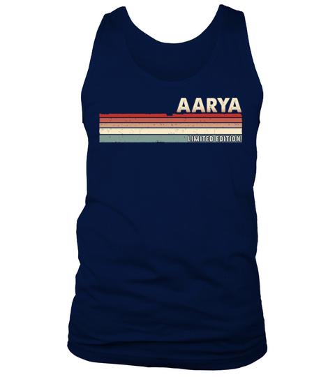 Aarya - Funny Retro Vintage Name 80s 90s Tank Top Unisex
