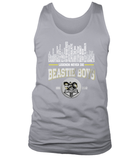 Legends Never Die Beastie Boys 1981-2012 Albums Tank Top Unisex