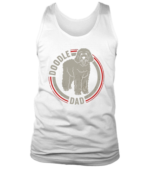 Mens Doodle Dad - Mens Goldendoodle Vintage T-Shirt Black Men B0743BL45J 1 Tank Top Unisex