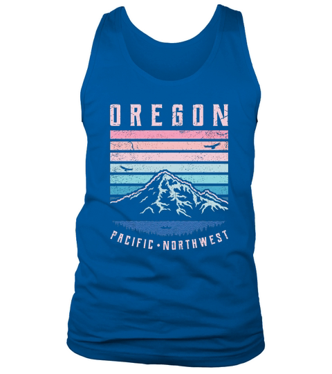Oregon Retro Portland Northwest Vintage Tank Top Unisex