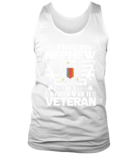 Proud Nephew of a World War Il Veteran Tank Top Unisex