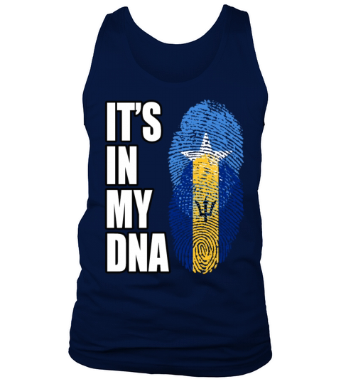 Somali And Barbadian Vintage Heritage DNA Flag Tank Top Unisex