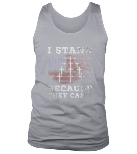 Stand for the National Anthem Military Support Gift Shirt Tank Top Unisex