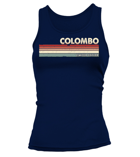Colombo - Funny Retro Vintage Name 80s 90s Tank top Woman