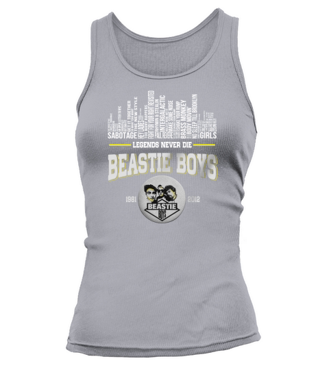 Legends Never Die Beastie Boys 1981-2012 Albums Tank top Woman