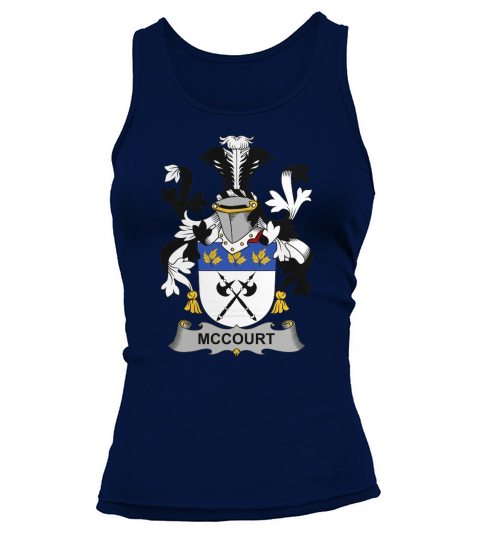 McCourt Family Crest Irish Family Crests II Tank top Woman