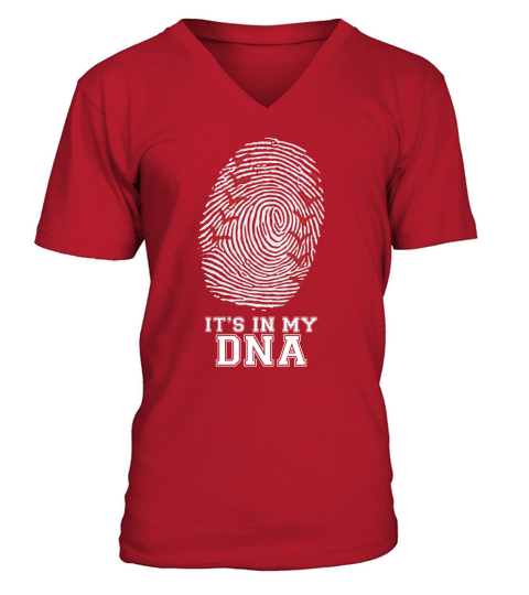 Baseball, Its In My DNA, Baseball Shirt V-Neck T-shirt