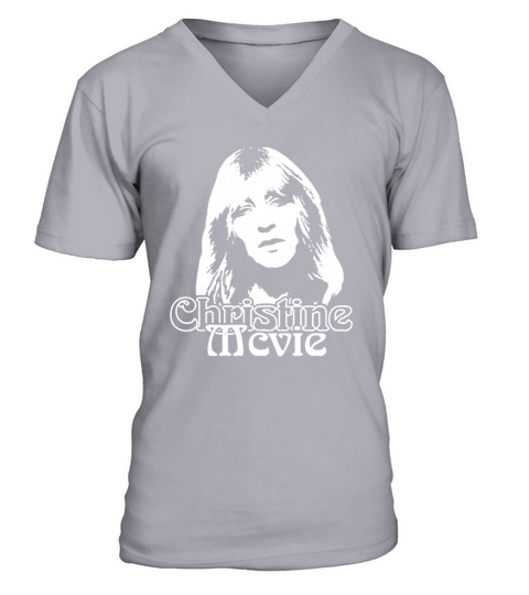 Retro Graphic Christine Mcvie Art V-Neck T-shirt