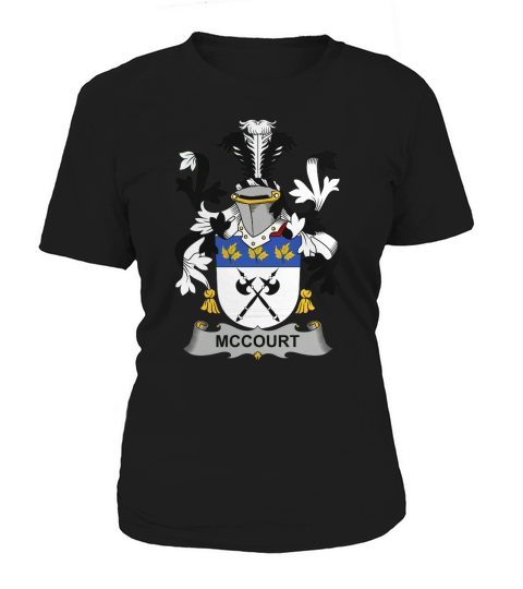 McCourt Family Crest Irish Family Crests II Women's T-Shirt
