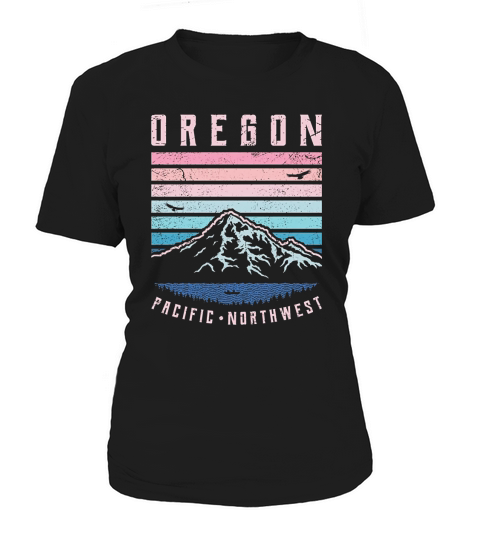 Oregon Retro Portland Northwest Vintage Women's T-Shirt