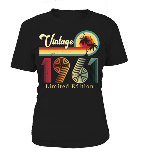 vintage limited edition 1961 Women's T-Shirt