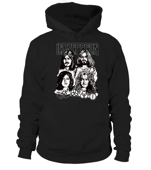 MUSIC BAND LE ZEPPELIN GRAPHIC Hoodie Unisex