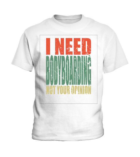 Bodyboarding Saying Funny Kids T-Shirt