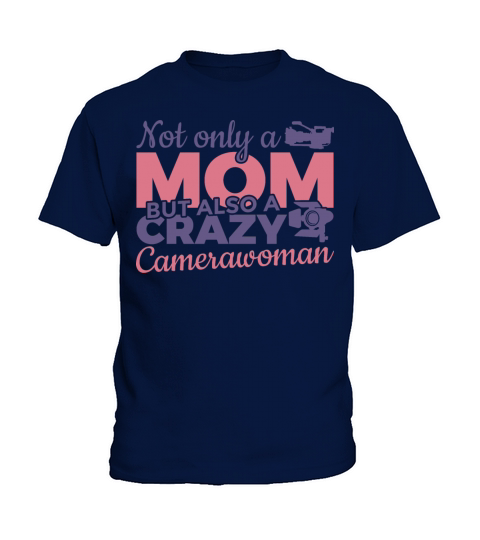 Video Camera Mom Kids T-Shirt