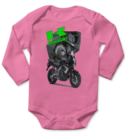 KAWASAKI VERSYS 650 OWNER  Tshirt Long Sleeve Baby One-Piece