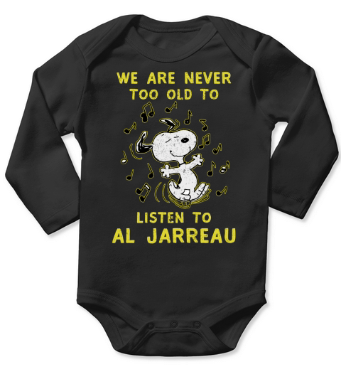 We Are Never Too Old To Listen To Al Jarreau - Ladies Flowy Tank Long Sleeve Baby One-Piece