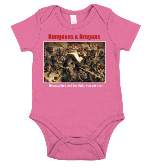 Dungeons and Dragons Short Sleeve Baby One-Piece