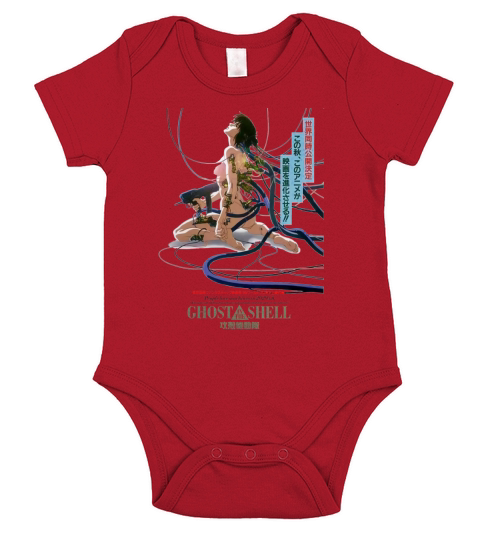 Ghost in the Shell Short Sleeve Baby One-Piece