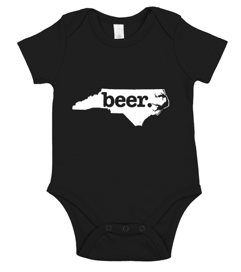 North Carolina State Beer T-Shirt Short Sleeve Baby One-Piece