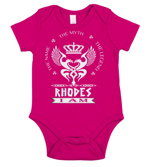 Rhodes - Legend Rhodes- TeeForRhodes Short Sleeve Baby One-Piece