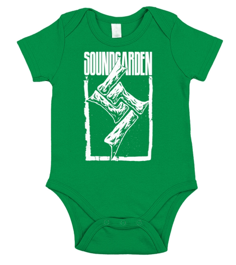 Soundgarden Band Tshirt Short Sleeve Baby One-Piece